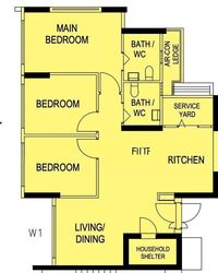 Blk 109C Eastglen @ Canberra (Sembawang), HDB 4 Rooms #625728451
